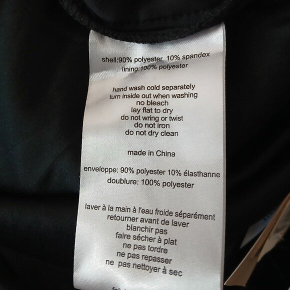 NWT DB Studio Jumpsuit Plus Size 20 Black Velvet Belted David's Bridal - Picture 10 of 10